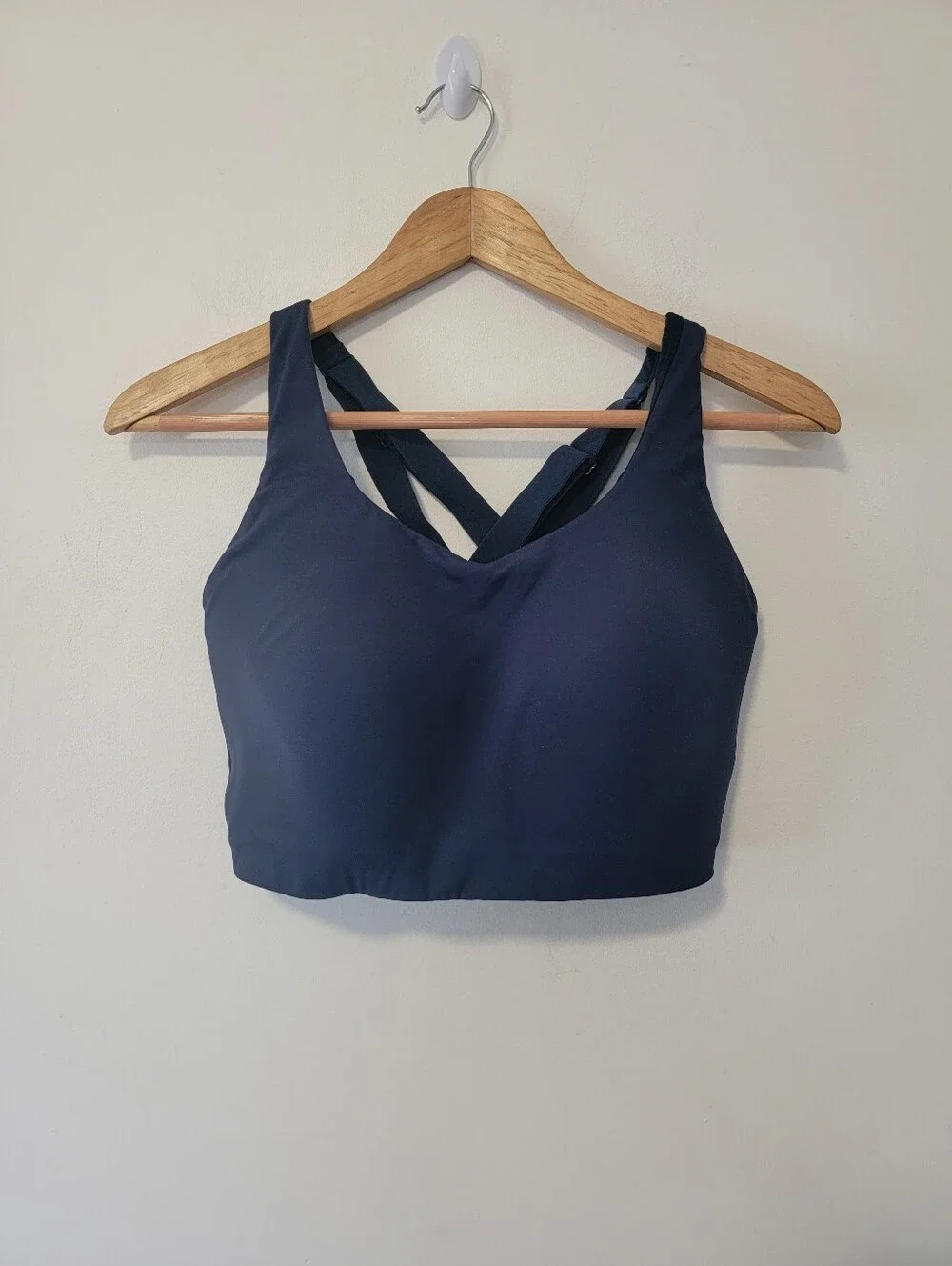 lululemon athletica Navy Cross-Back Sports Bra